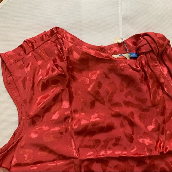 Farm Rio x Anthropologie Printed Asymmetric Tank Size M Medium MSRP 148$+ - Picture 7 of 9